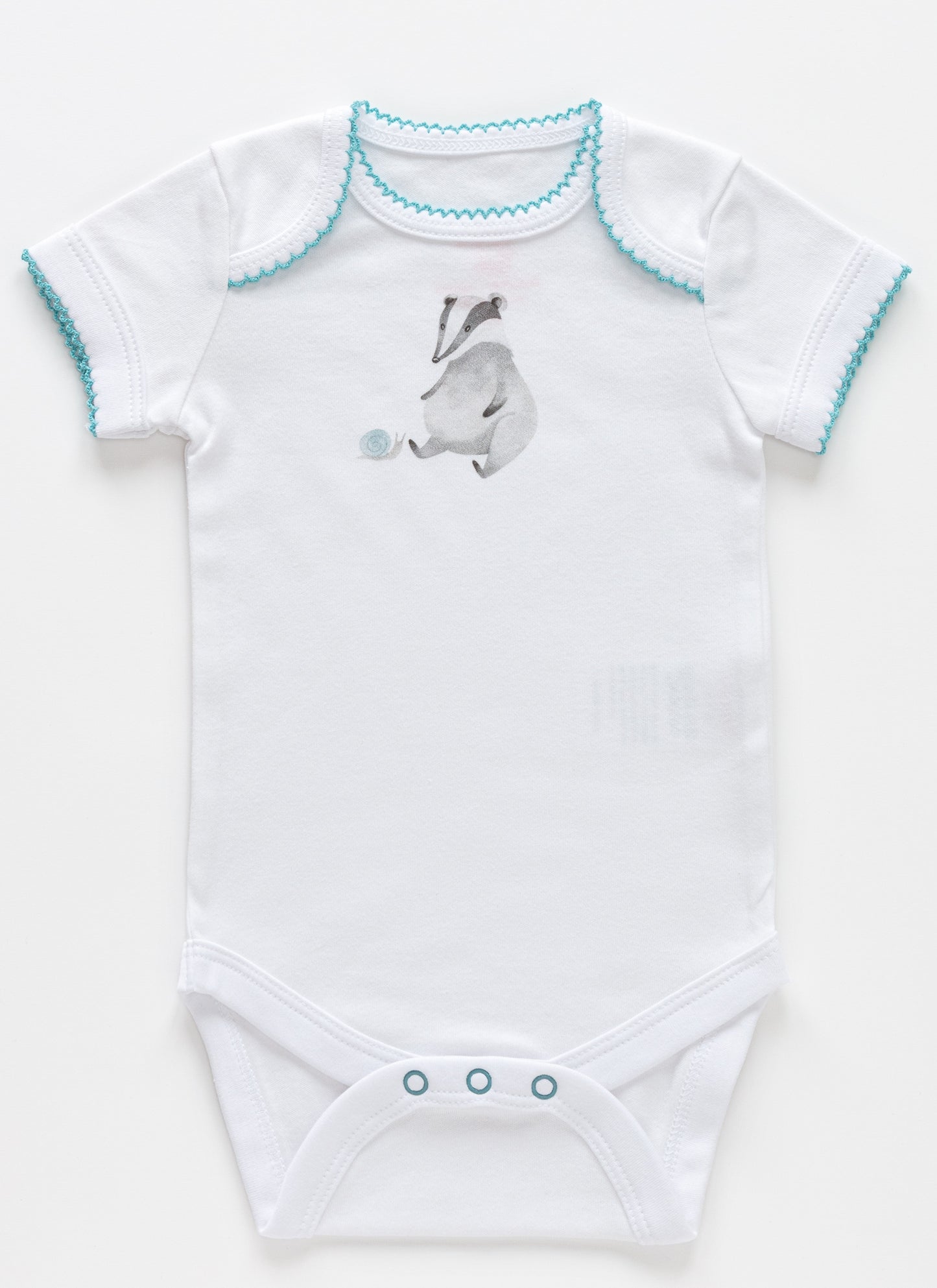 Woodland Friends – 3-Pack Organic Cotton Bodysuits